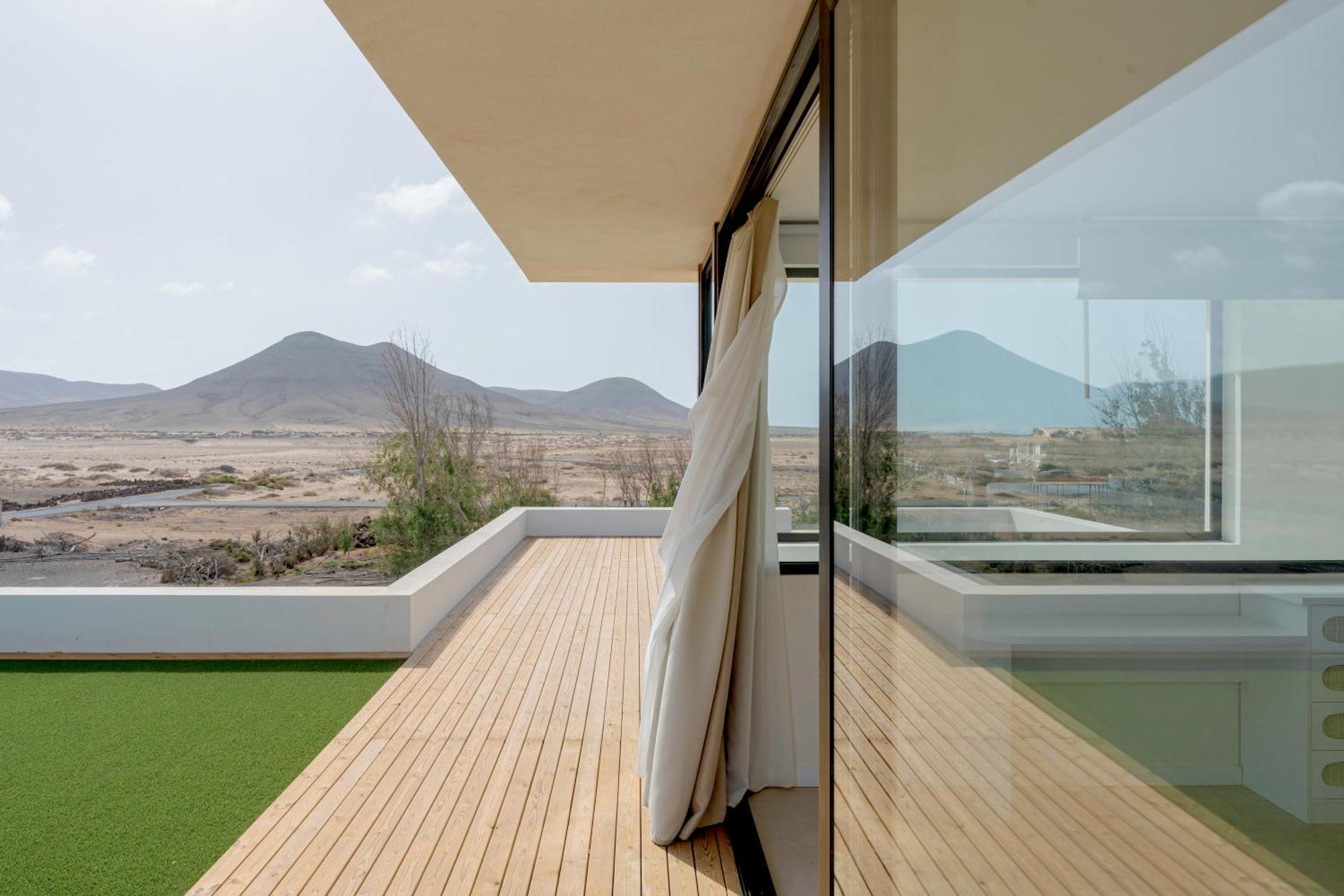 Villa Calma, Vistas A Volcanes Y Atardecer Lajares Kültér fotó